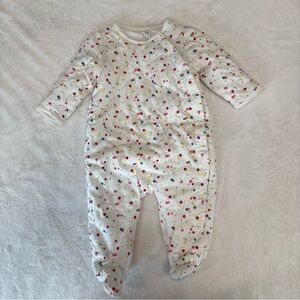 Baby GAP bunting baby girl 3-6 month extra warm kimono fall winter confetti